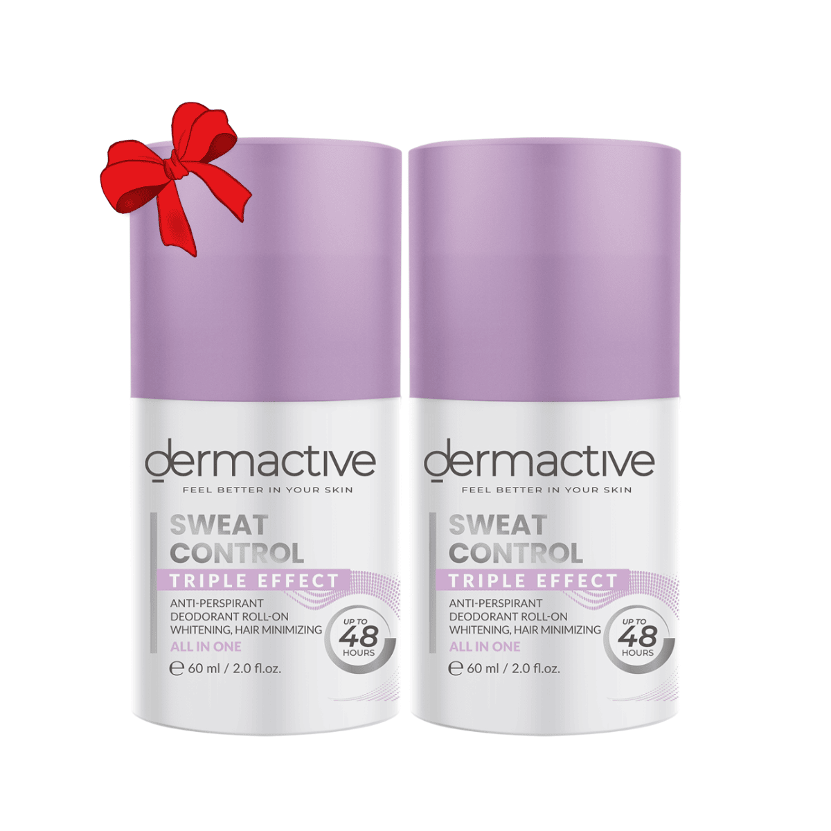 Dermactive Sweat Cont Tri-Effect Roll On 60ml  off 1+1
