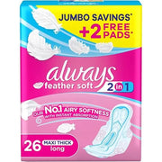 Always Feather Soft 2IN1 Long 26Pcs