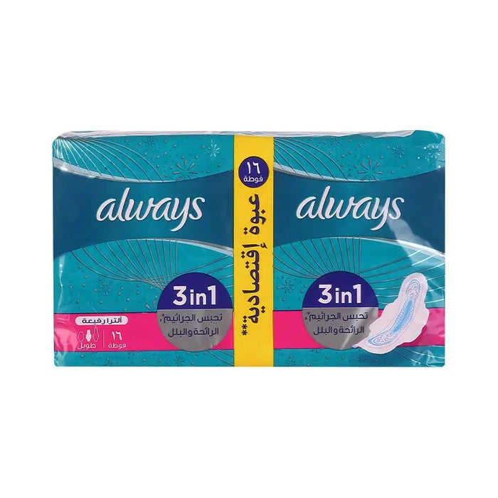 Always Ultra Thin Long 16Pcs
