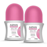 Azha Deodrant Roll On Pink 60ml 1+1 Off