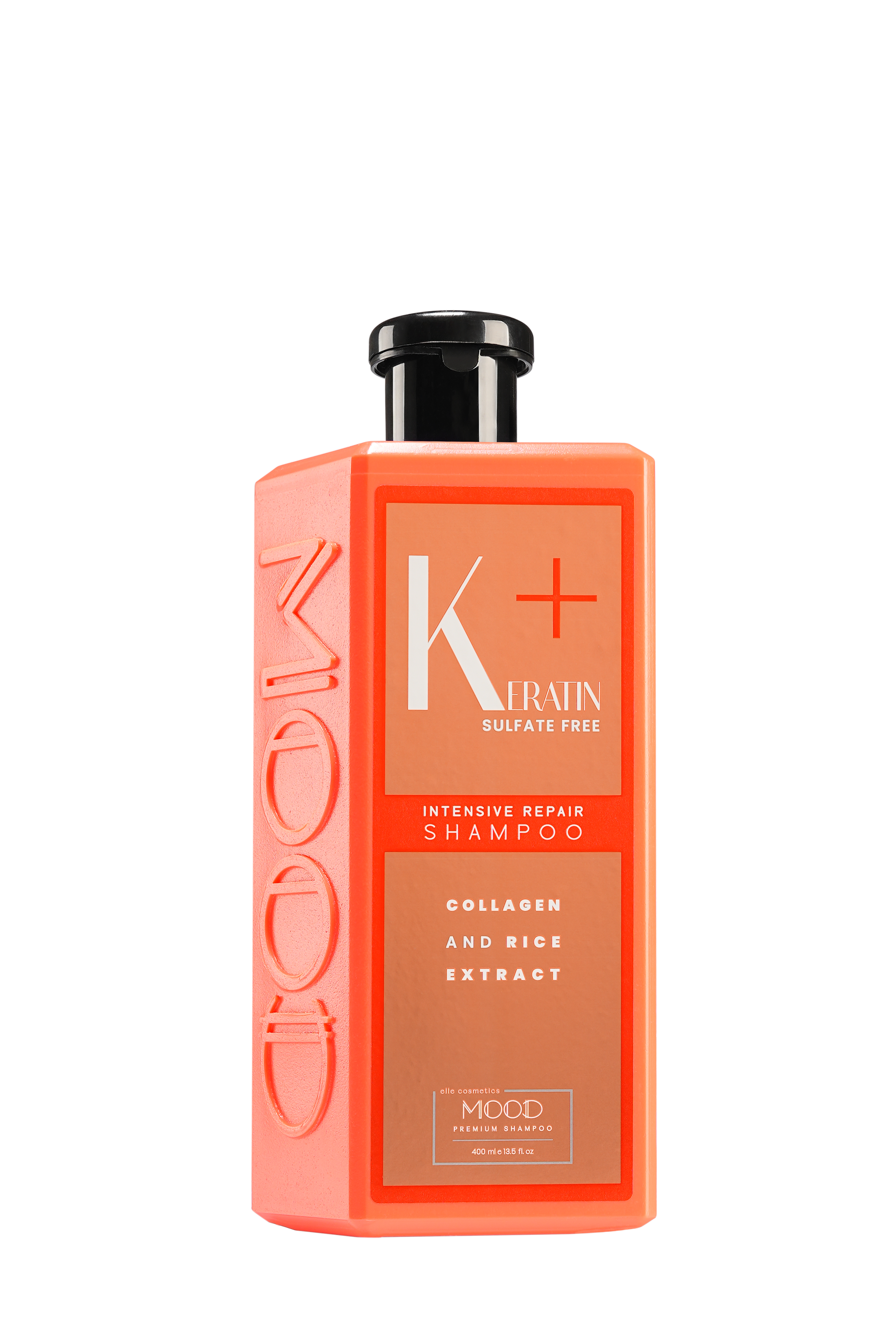MOOD Keratin Plus Intensive Repair Sulphate Free Shampoo 400 ML
