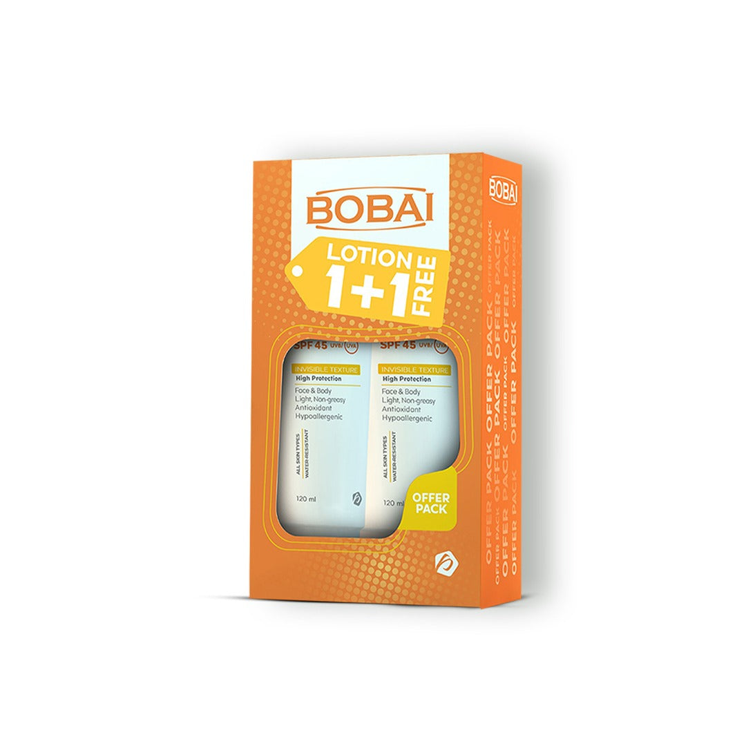 Bobai Sun Screen Lotion SPF45 120ml 1+1 PROMOBACK