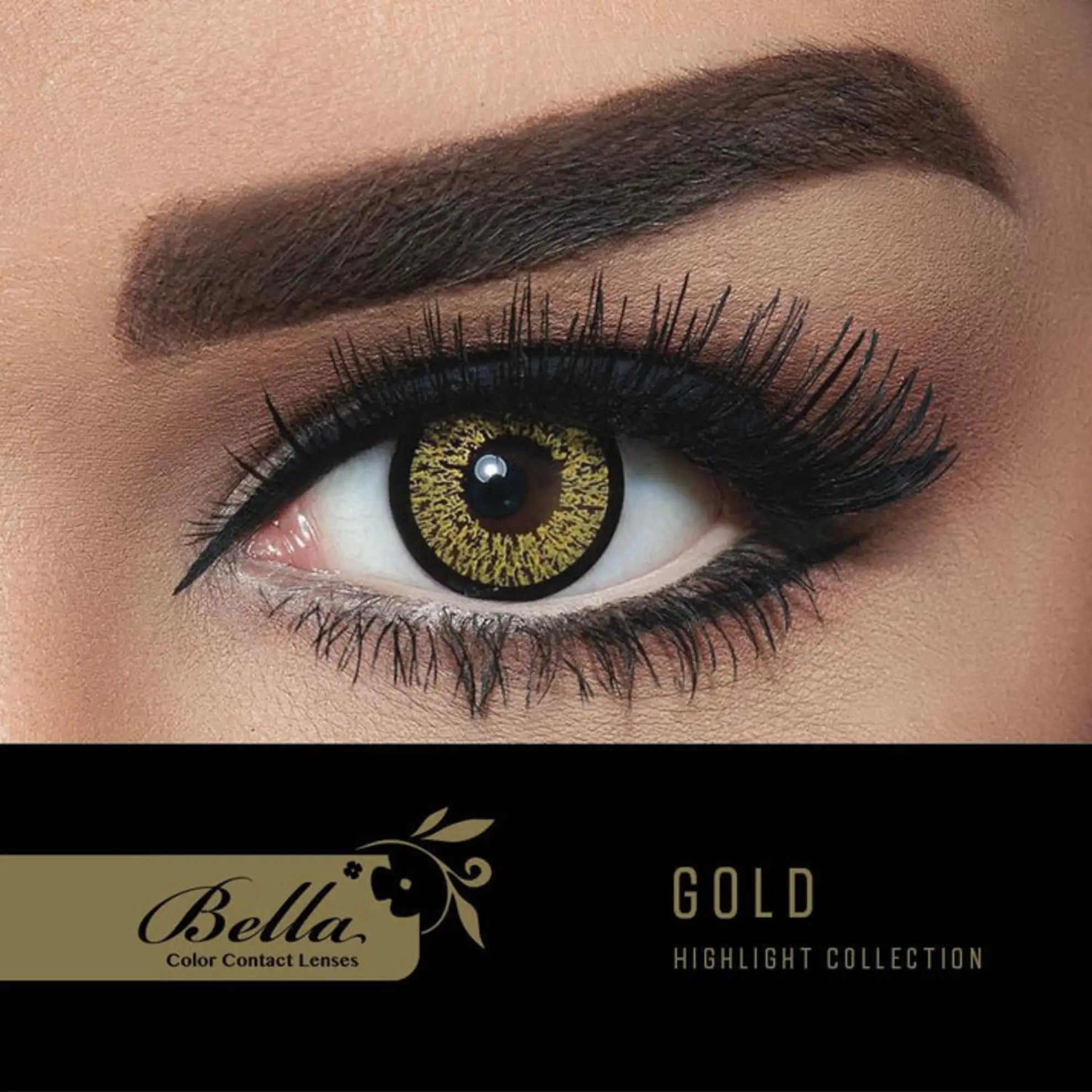 Bella Color Lenses (Highlight Gold)