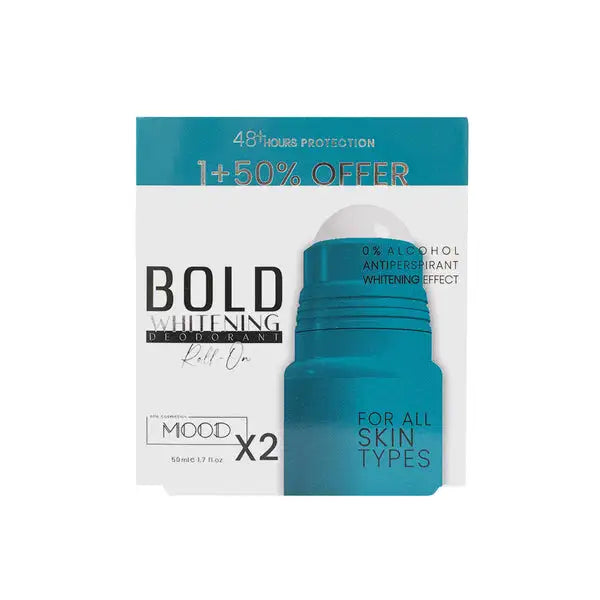 Mood Whitening Deodorant Roll On 50ML Bold PROMOBACK