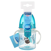 CANPOL CUP WITH HAND 120ML  BLUE