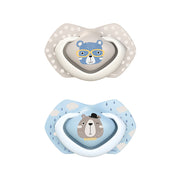 CANPOL SILICONE SOOTHER (0-6M)  BLUE