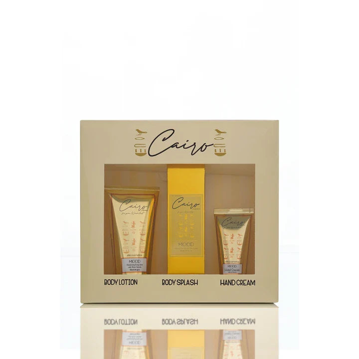 Mood Cairo Set 1 (Body Lotion 150 gm+body Splash 220 ml+Hand Cream 50gm)