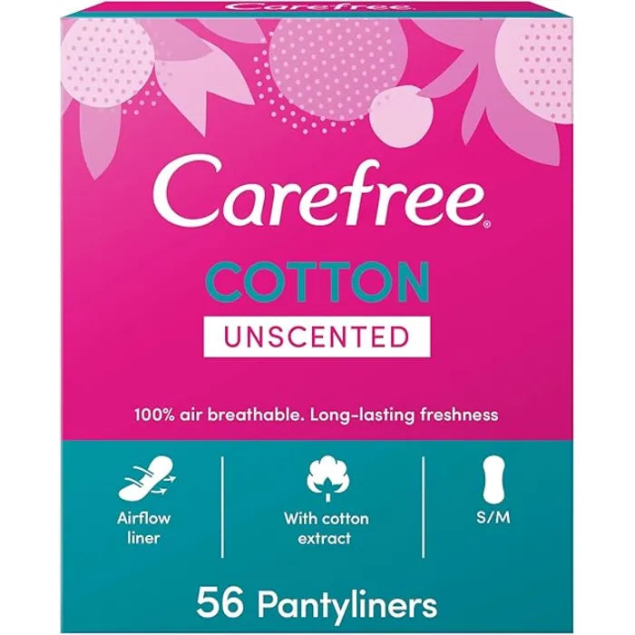 Care Free Cotton Unscented 56Pcs