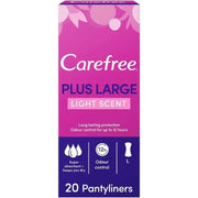 Care Free Plus Large Light Scent 20Pcs Off 20