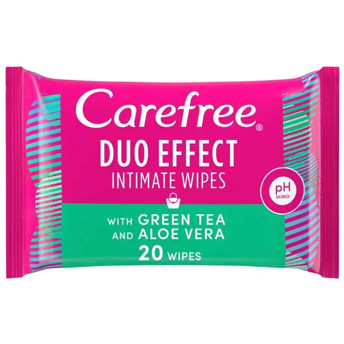 Care Free Wipes Green Tea 20Pcs
