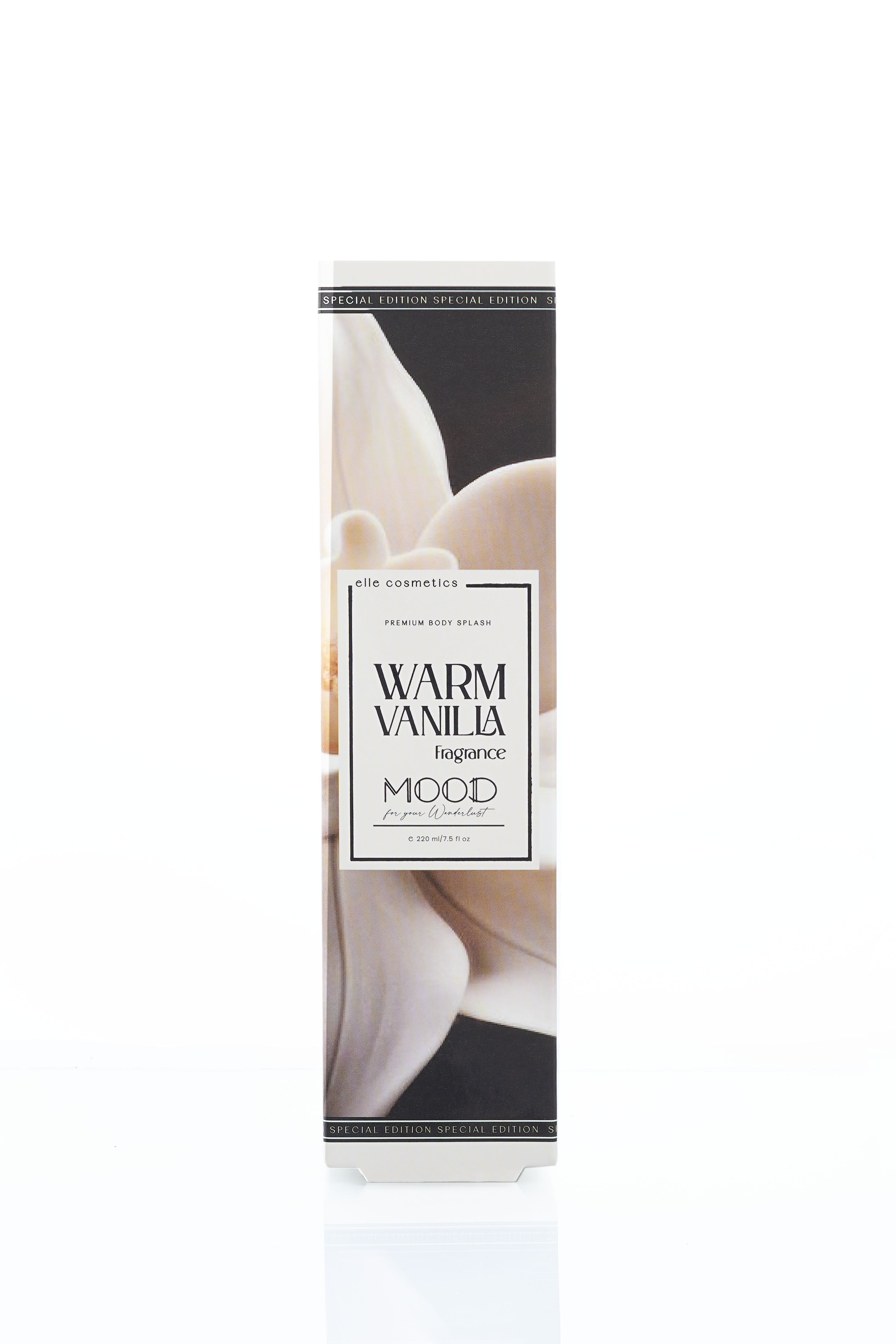MOOD WARM VANILLA BODY SPLASH  220ML