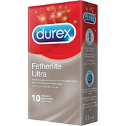 Durex 10 Condoms Fetherlite Ultra
