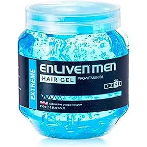 En Liven Hair Gel 500ml Jar Extreme Holdازرق
