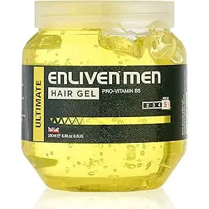 En Liven Hair Gel250ml Ultimate Hold Hair اصفر
