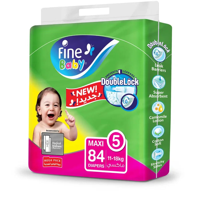 Fine Baby Maxi NO.5 (84 Pcs)