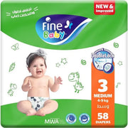Fine Baby Medium NO.3 (58 Pcs)