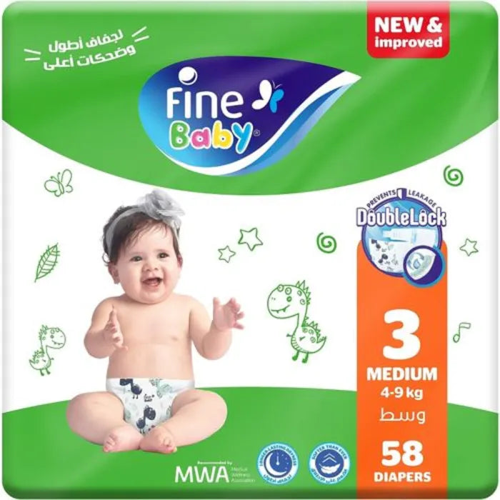 Fine Baby Medium NO.3 (58 Pcs)