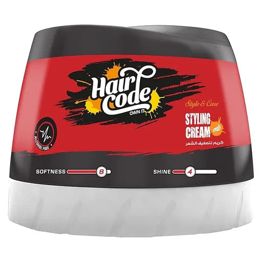 Hair Code Cream 140ml برطمان احمر