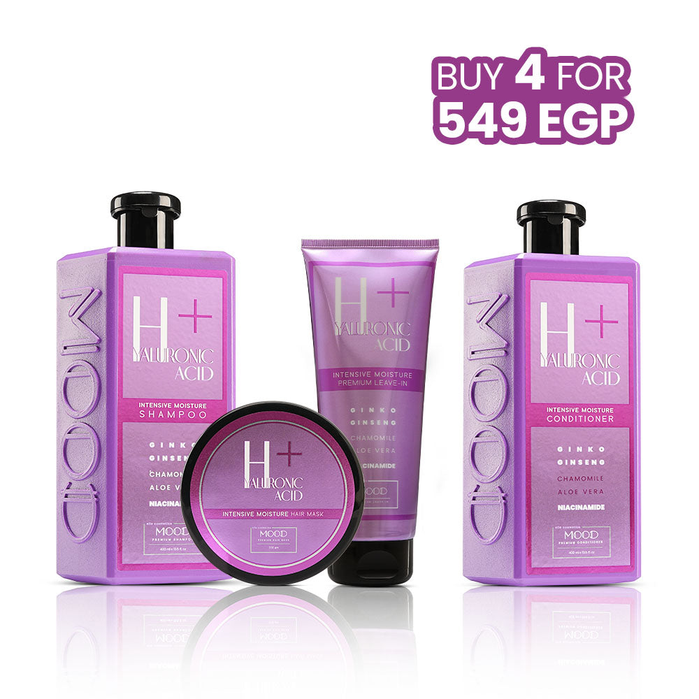 Mood Hyaluronic Acid Haircare Bundle