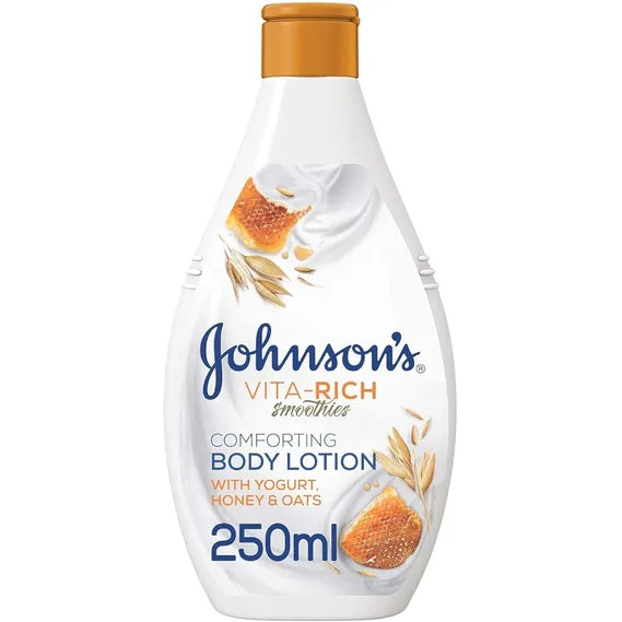 J&J Vita Rich B.LOTION Yogurt, Honey&amp;Oats 250ml