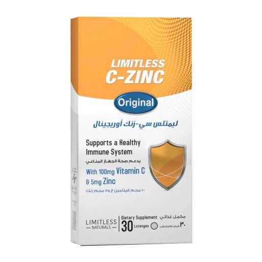 Limitless C Zinc 30tab