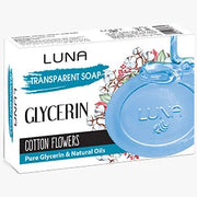 Luna Glycerin Cotton Flowers Soap 100gm