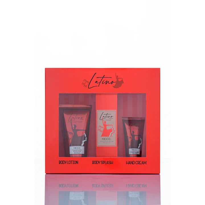 Mood Latino Set 1 (Body Lotion 150 gm+body Splash 220 ml+Hand Cream 50 gm)