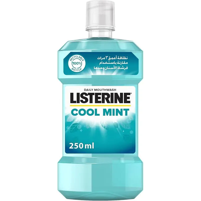 Listerine M.Wash 250 ml Cool Mint (Offer 25)