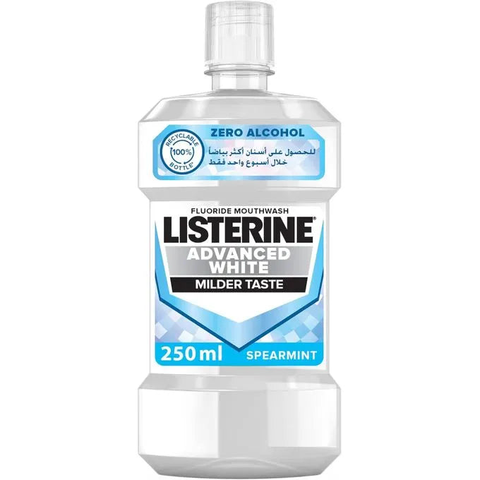 Listerine M.Wash 250ml Advanced White
