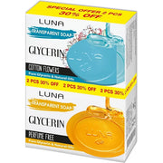 Luna Cotton Flower+perfume Free Soap 72g Off