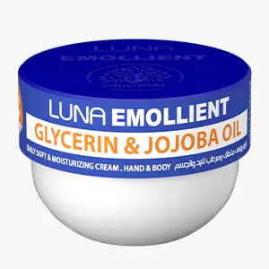 Luna Emollient Glycerin&amp;Jojoba Oil Cream 160gm