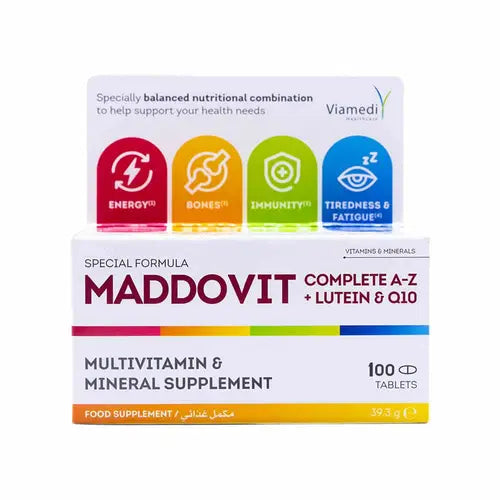 Maddovit Complete A-Z &amp;Q10 100 Tab