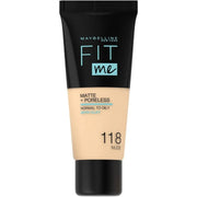 Maybelline Fit Me Matte Found NO.118