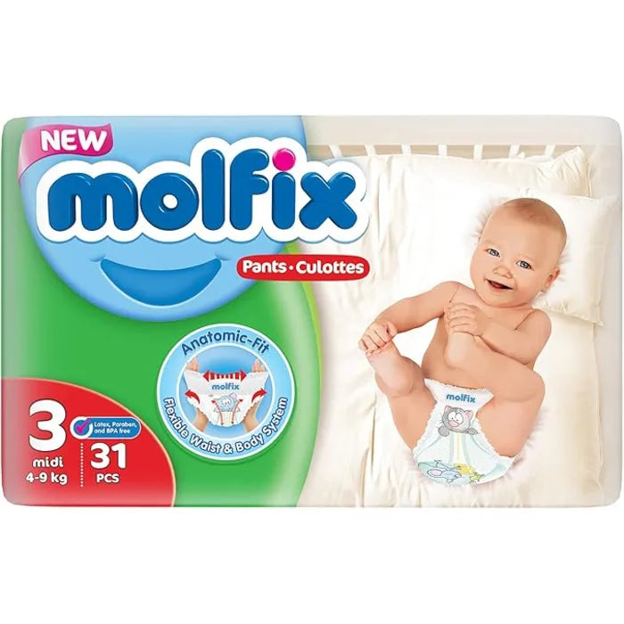 Molfix Baby Culotte NO.3 Midi (31 Pcs)
