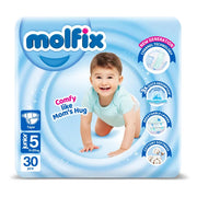 Molfix Baby Diapers NO.5 Junior (30 Pcs)