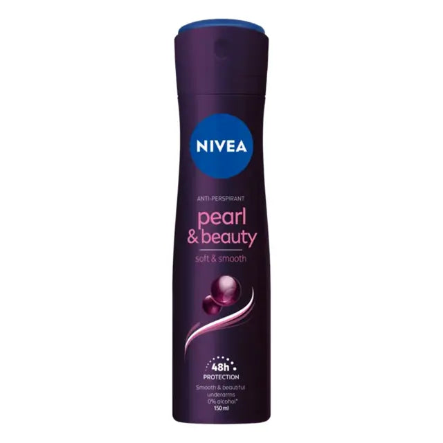 Nivea Deod Spray 150ml Pearl Beauty Black Off 20