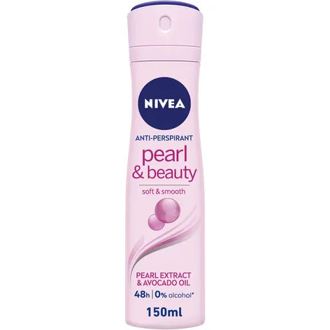 Nivea Deod Spray 150ml Pearl&amp;Beauty Off 20