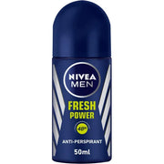 Nivea Roll On 50ml F/M Fresh Power Off 15