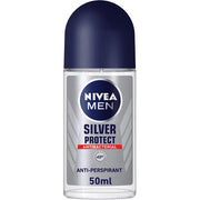 Nivea Roll On 50ml F/M Silver Protect Off 15