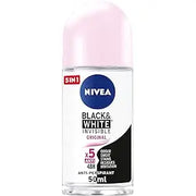 Nivea Roll On 50ml F/W Invisible Black&amp;Whit