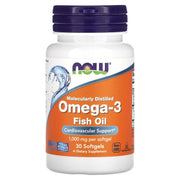 Omega 3 Fish Oil 1000MG 100 Soft Gel (Now)