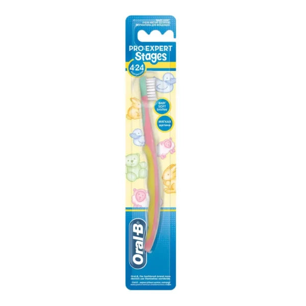 Oral-B Stages (1) 4–24 m فرشاة اسنان اطفال
