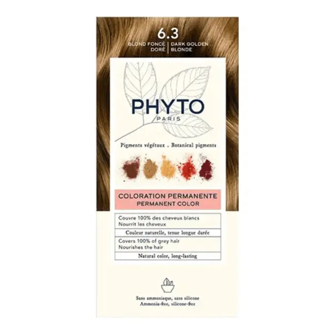Phyto Hair Color NO.6.3 Dark Golden Blonde