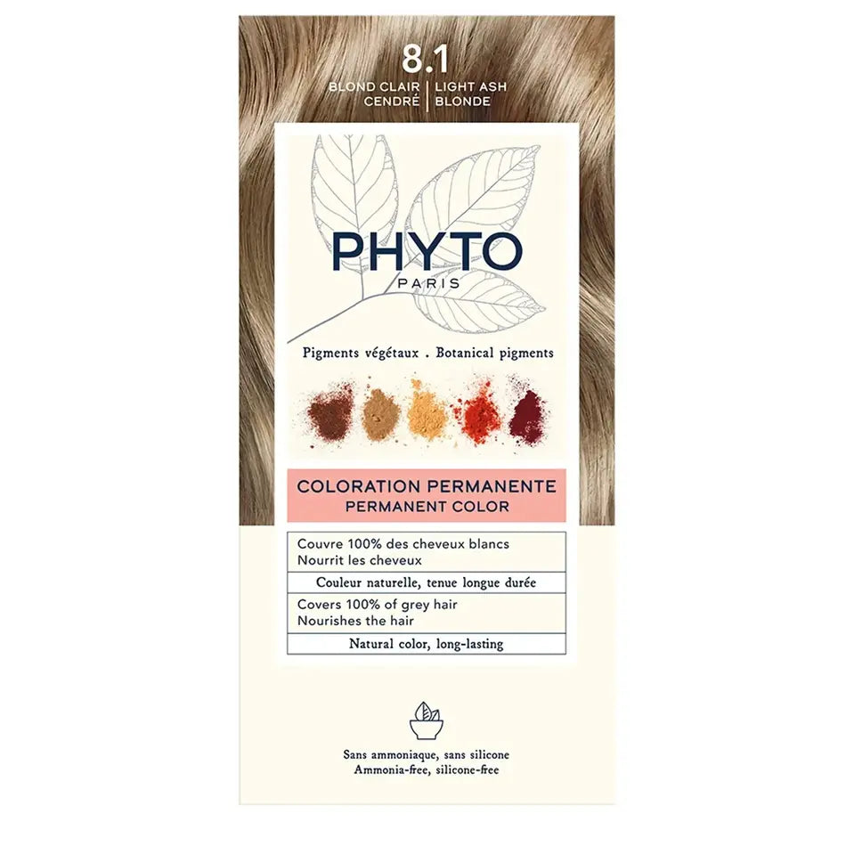 Phyto Hair Color NO.8.1 Light Ash Blonde