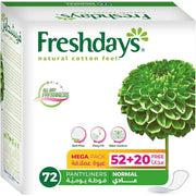 Private Freshdays Normal 72PcsOff