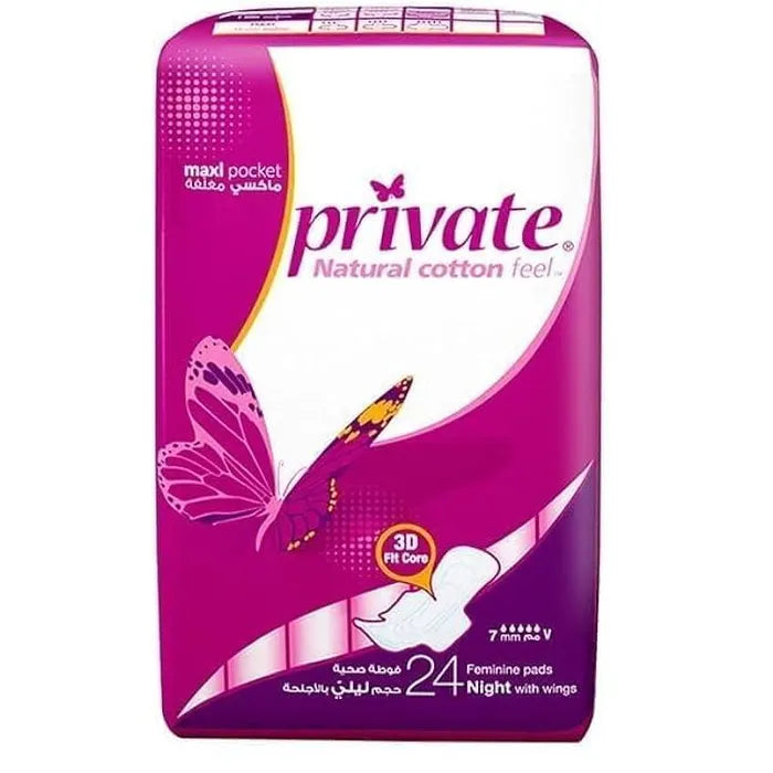 Private Maxi Night 3D Fitcore 24 PCS