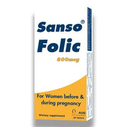 Sanso Folic 800 mg 28 Tab