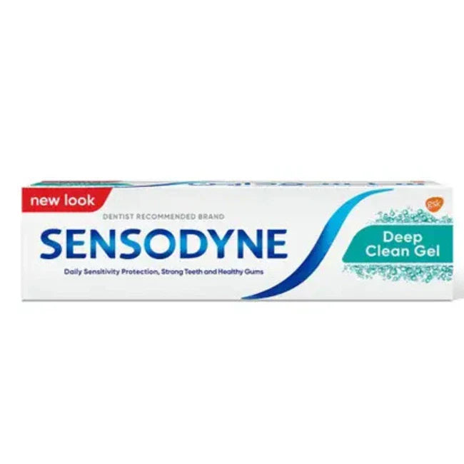 Sensodyne Toothpaste 50ml Deep Clean Gel(off 15)