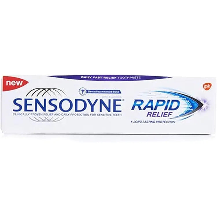 Sensodyne Toothpaste 75ml Rapid Action Off 25