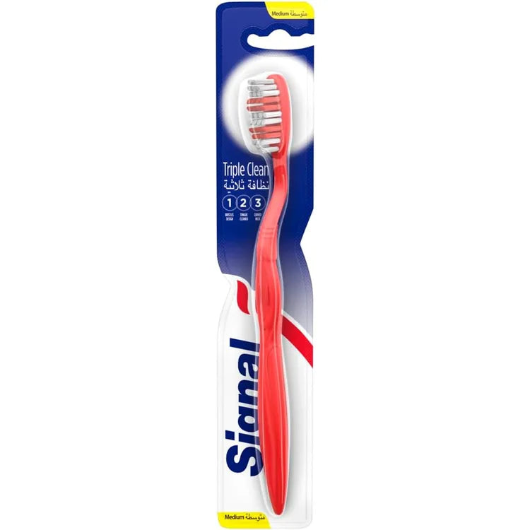 Signal Toothbrush Triple Clean (M) 666